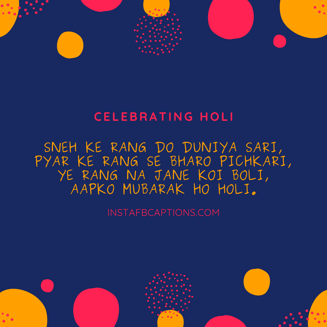 Holi Wishes Captions - Holi Wishes Captions - 150+ Best HOLI Instagram Captions, Quotes & Wishes 2021