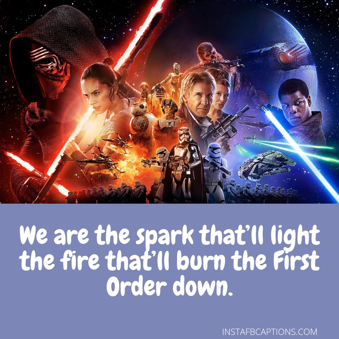 Best Star Wars Captions That Will Take You To Galaxy - Best Star Wars Captions that Will Take You to Galaxy - 100 Star Wars Instagram Captions for Dark Side in 2021